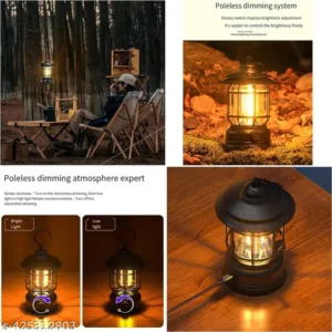 LED Camping Lantern Rechargeable Light