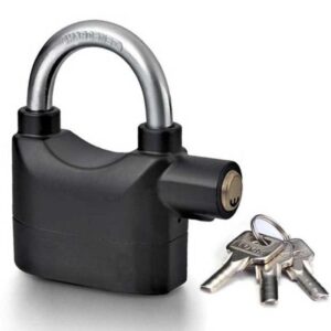 Security alarm lock