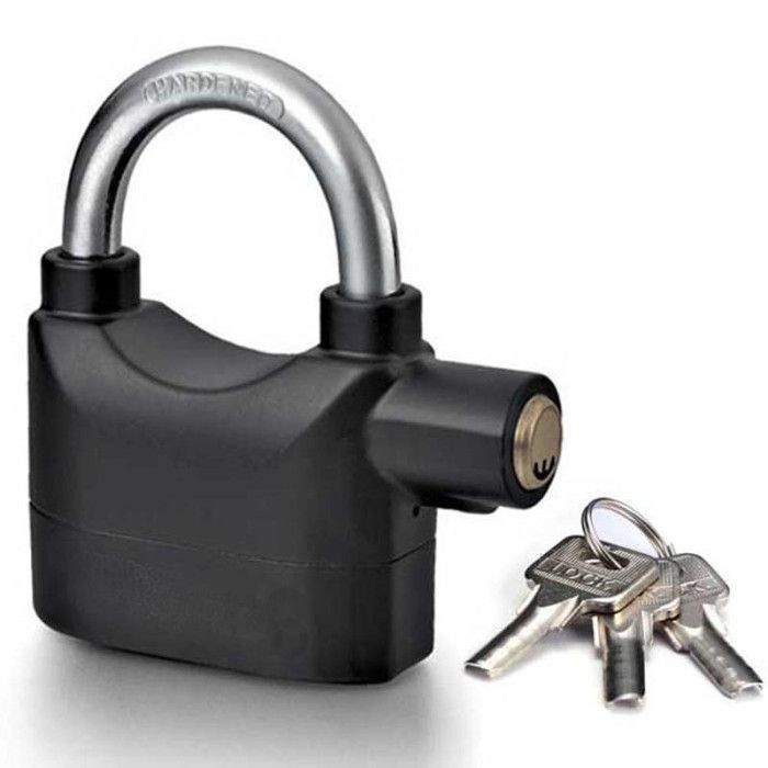 Security alarm lock