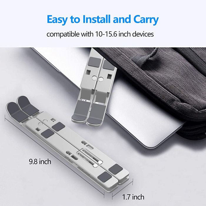 Foldable Aluminum Laptop Stand