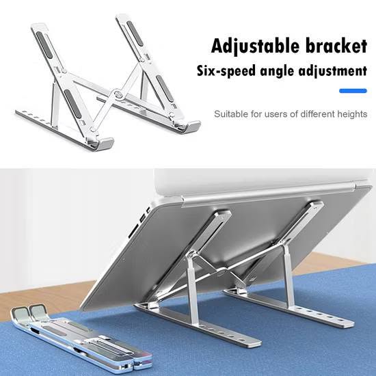 Foldable Aluminum Laptop Stand
