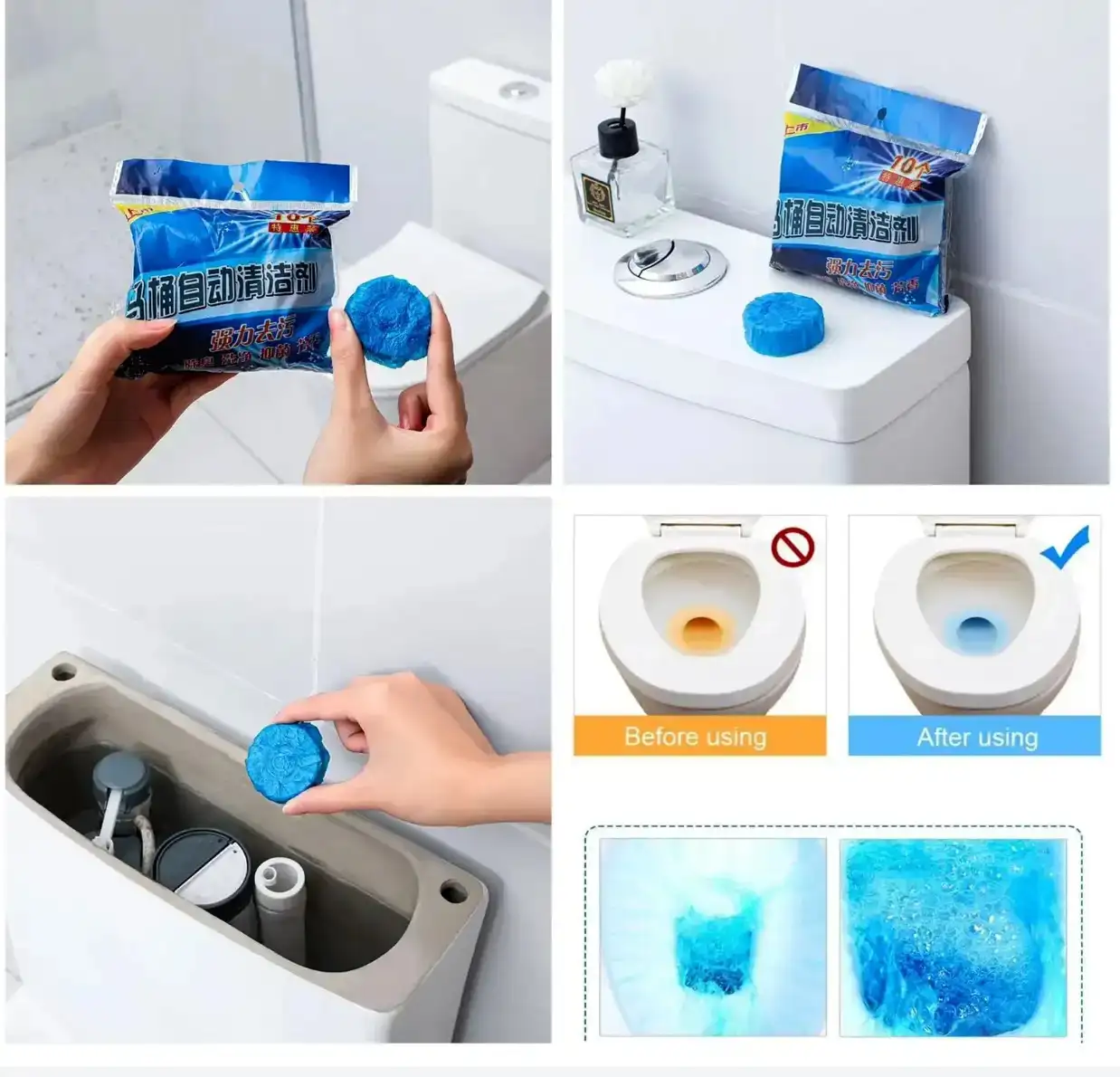 Commode Cleaner Tablet